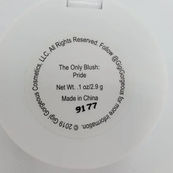 🌴5/$50 3x Gigi Gorgeous The Only Blush in Pride TRAVEL SIZE .1 oz each NEW - Picture 3 of 6